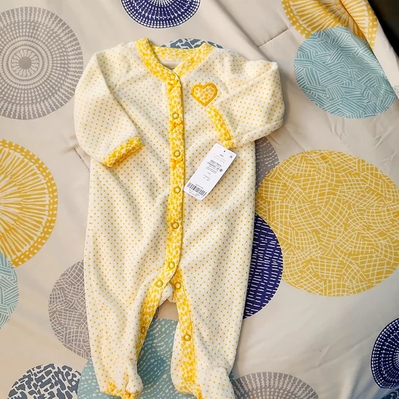 Carter's One Pieces Carters One Piece Snap Front Terry Sleeper